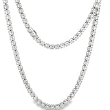 14.14 CTTW Straight-line Necklace