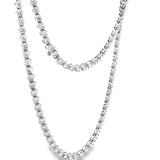 14.14 CTTW Straight-line Necklace
