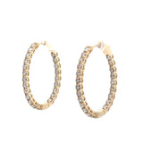 6.00 CTTW Hoops Earrings