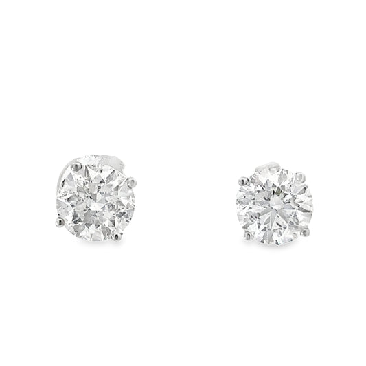 3.07 CTTW Studs Earrings