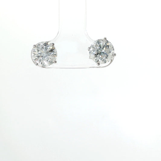 3.07 CTTW Studs Earrings