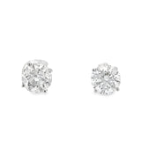 3.07 CTTW Studs Earrings