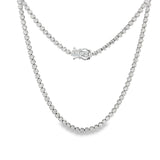 4.00 CTTW Straight-line Necklace