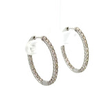 2.00 CTTW Hoops Earrings