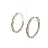 2.00 CTTW Hoops Earrings
