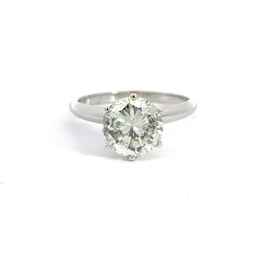 2.54 CTTW Solitaire Ring