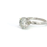 2.54 CTTW Solitaire Ring