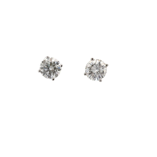4.07 CTTW Studs Earrings