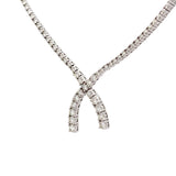 8.19 CTTW Wishbone Necklace