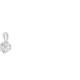 0.51 CTTW Solitaire Pendant