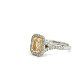 2.20 CTTW Halo Ring