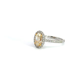 1.81 CTTW Halo Ring