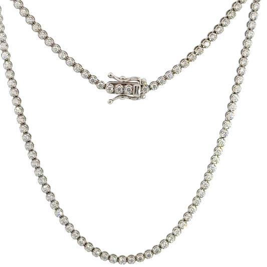 3.00 CTTW Straight-line Necklace