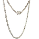 3.00 CTTW Straight-line Necklace