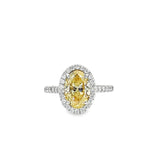 2.85 CTTW Halo Ring