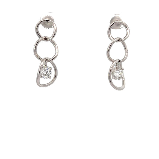2.00 CTTW Dangle Earrings