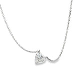 3.01 CTTW Pendant with Chain Necklace
