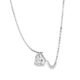 3.01 CTTW Pendant with Chain Necklace