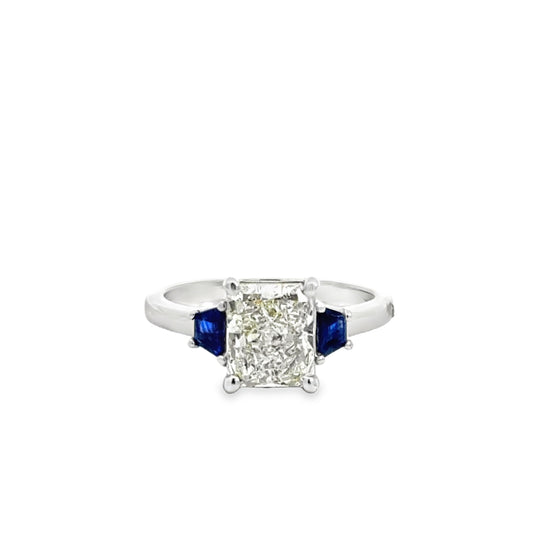 2.16 CTTW 3 Stone Ring
