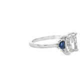 2.16 CTTW 3 Stone Ring