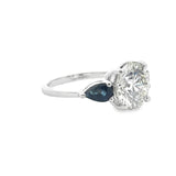 4.69 CTTW 3 Stone Ring