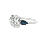 4.69 CTTW 3 Stone Ring