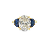 4.50 CTTW 3 Stone Ring