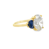 4.50 CTTW 3 Stone Ring