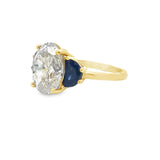 4.50 CTTW 3 Stone Ring