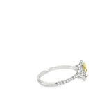 0.96 CTTW Halo Ring