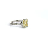 1.30 CTTW Halo Ring