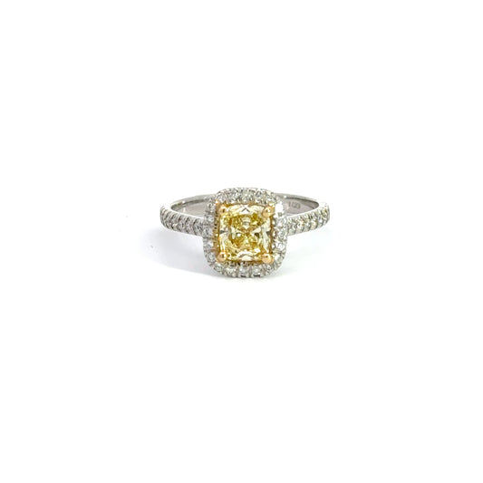 1.10 CTTW Halo Ring