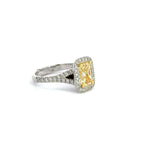 1.45 CTTW Halo Ring