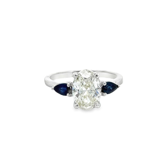 2.54 CTTW 3 Stone Ring