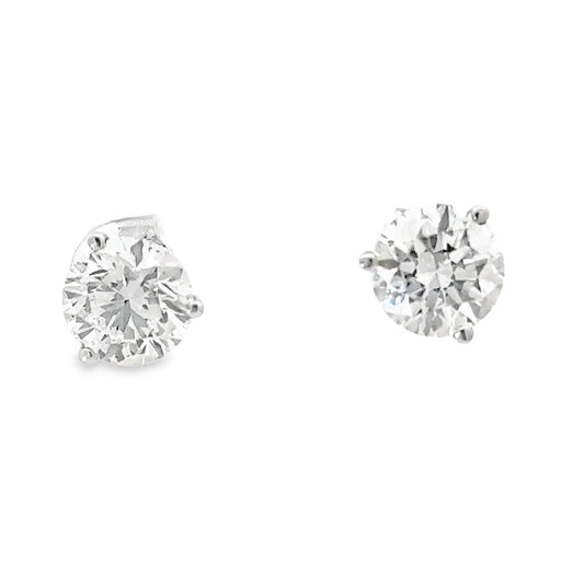 3.40 CTTW Studs Earrings