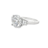 4.41 CTTW 3 Stone Ring