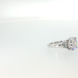 4.41 CTTW 3 Stone Ring