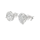 6.87 CTTW Studs Earrings