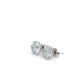 6.87 CTTW Studs Earrings