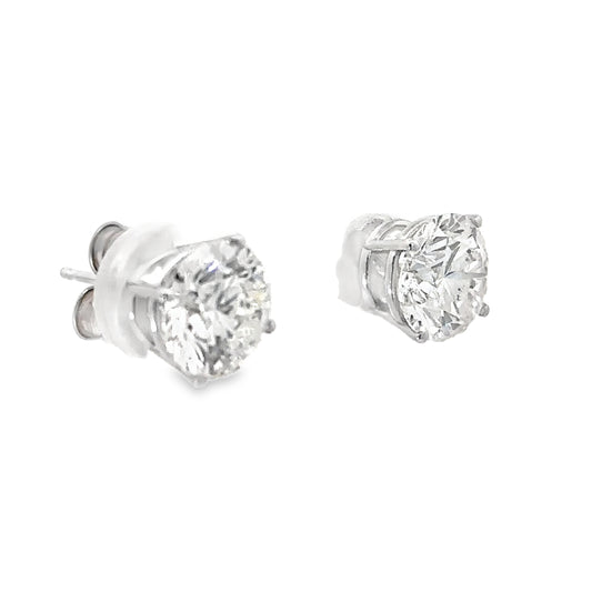 3.36 CTTW Studs Earrings