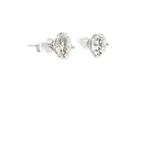 3.02 CTTW Studs Earrings