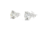 3.02 CTTW Studs Earrings