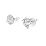 3.22 CTTW Studs Earrings