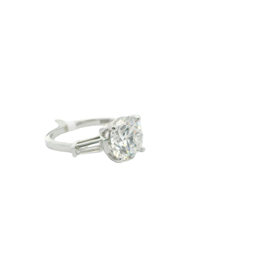 4.60 CTTW 3 Stone Ring