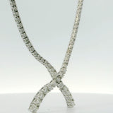 8.22 CTTW Wishbone Necklace