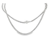 6.01 CTTW Straight-line Necklace