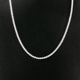 6.01 CTTW Straight-line Necklace