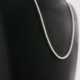 6.01 CTTW Straight-line Necklace