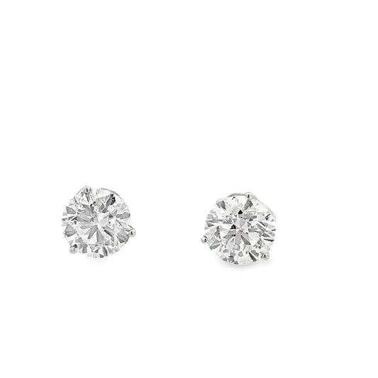 4.36 CTTW Studs Earrings
