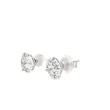 4.36 CTTW Studs Earrings